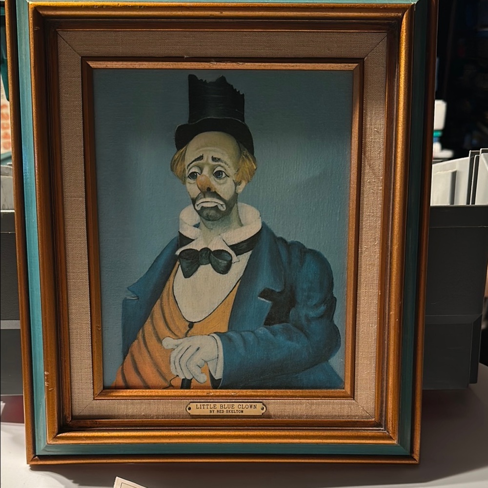 Vintage “Little Blue Clown” by Red Skelton